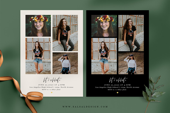 Graduation Card Templates G149 in Card Templates - product preview 2