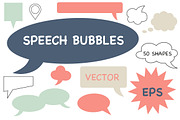 Speech bubbles - vector