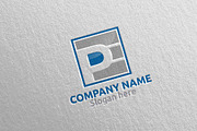 Letter P Logo Design 22