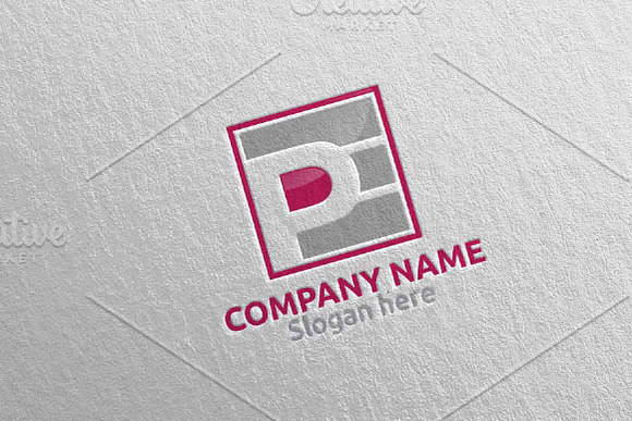 Letter P Logo Design 22 in Logo Templates - product preview 3