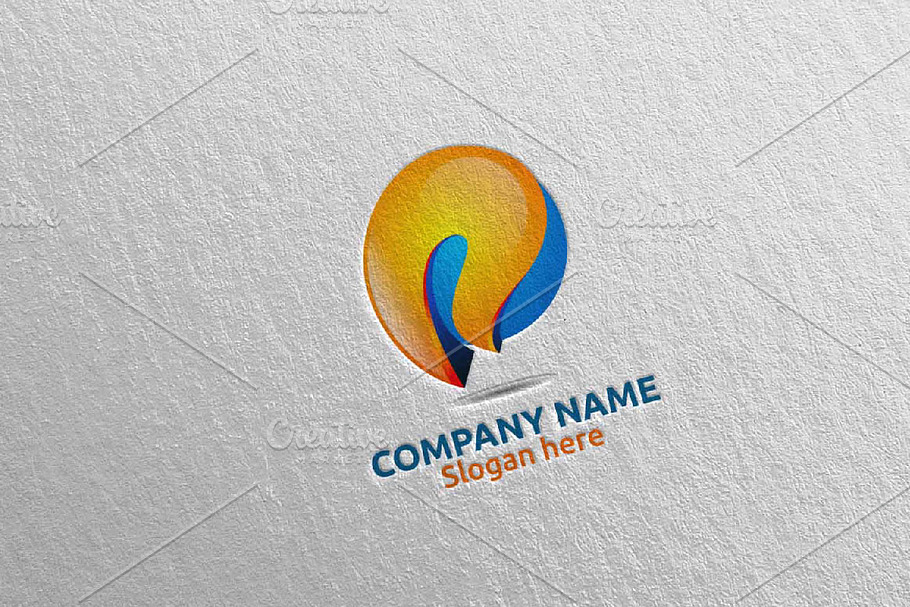 Letter P Logo Design 23 in Logo Templates - product preview 8