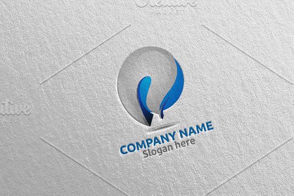 Letter P Logo Design 23 in Logo Templates - product preview 2