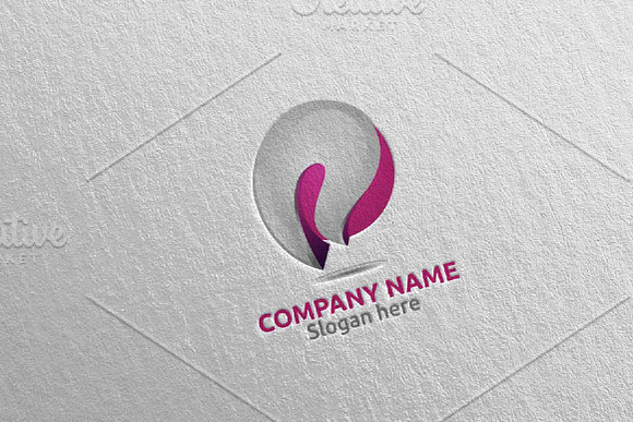 Letter P Logo Design 23 in Logo Templates - product preview 3