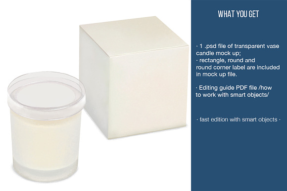 Candle Mock Up in Product Mockups - product preview 1