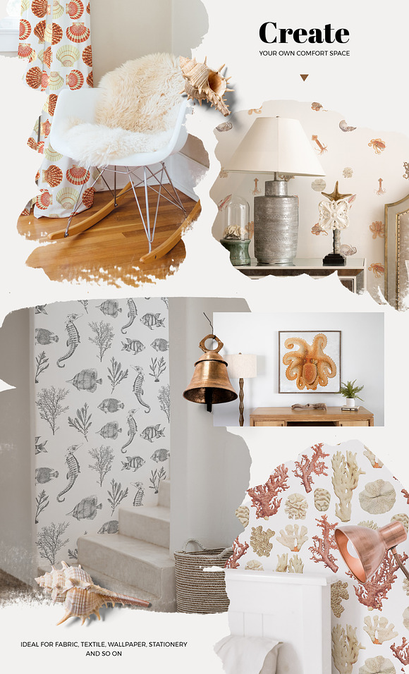 Song of the sea - pattern collection in Patterns - product preview 4