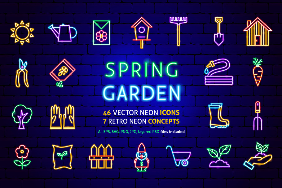 Spring Garden Neon