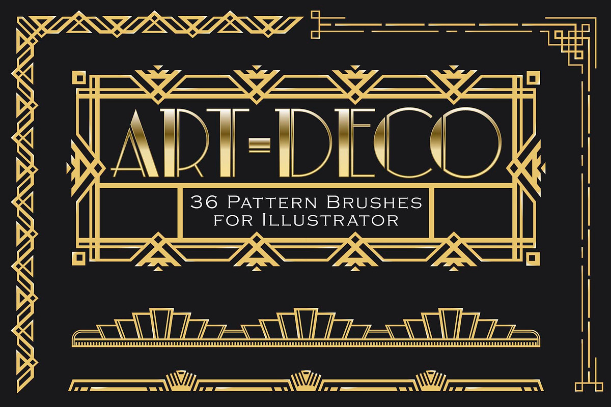 Art-Deco brushes in Add-Ons - product preview 8