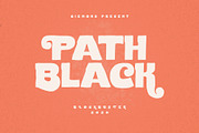 Path Black Typeface - 50% OFF