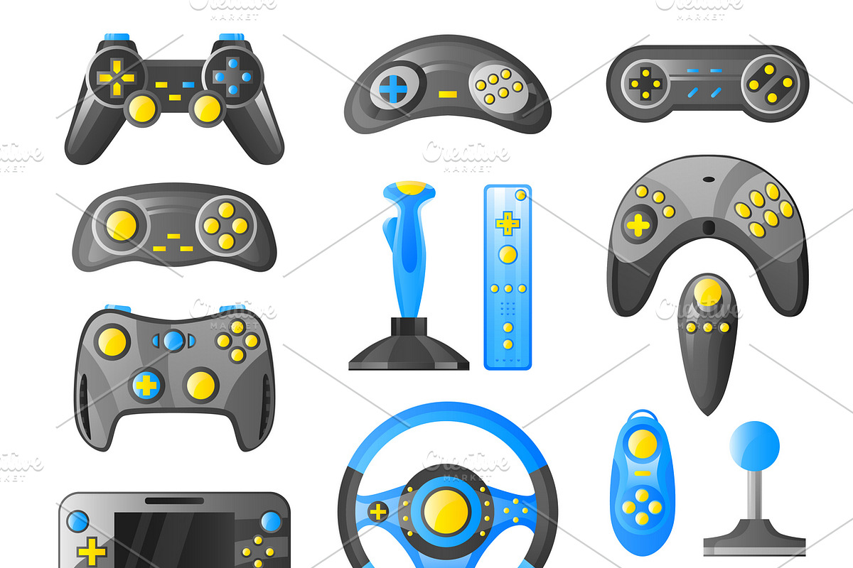 Collection of game consoles in Icons - product preview 8