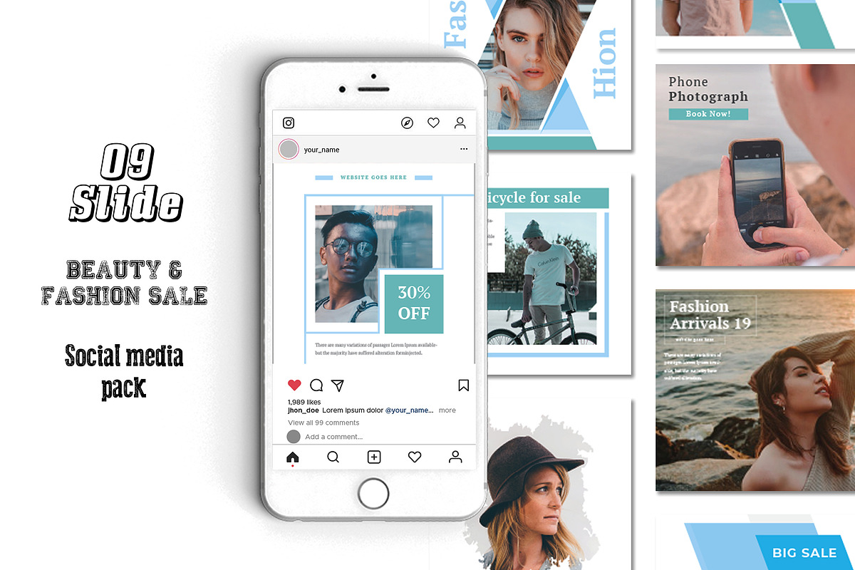 New Arrivals Social Media Pack in Instagram Templates - product preview 8