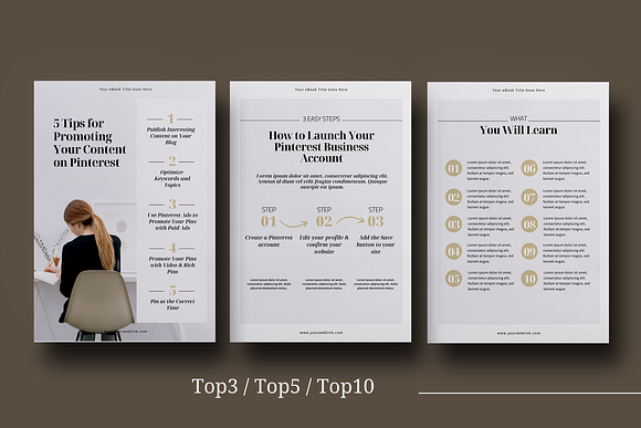 30-page Canva eBook template in Magazine Templates - product preview 6