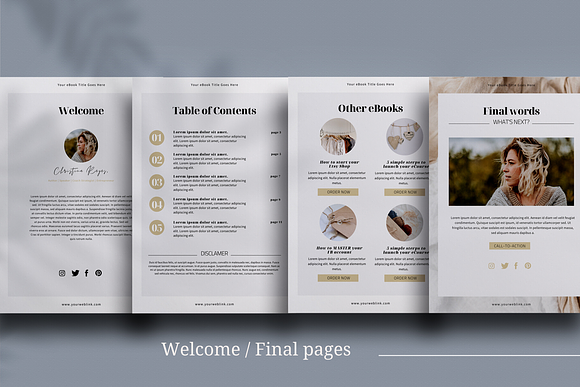 30-page Canva eBook template in Magazine Templates - product preview 9