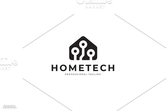 Home Tech Logo in Logo Templates - product preview 2