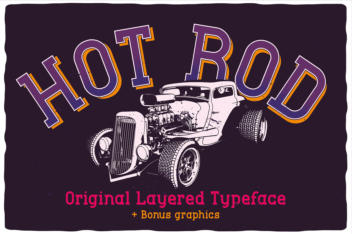 Hot Rod in Fonts - product preview 8