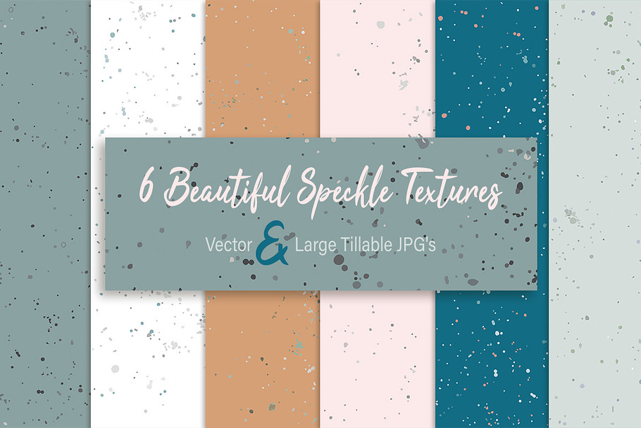 6 Beautiful Speckle Textures
