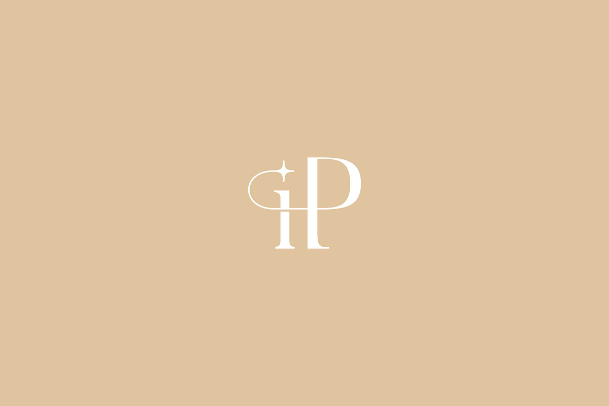 IP Monogram Logo Luxury + Bonus in Logo Templates - product preview 8