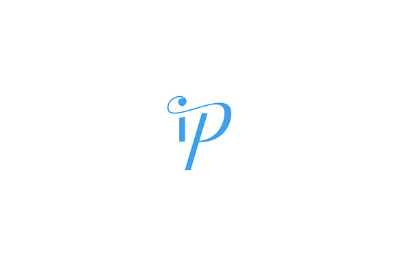 IP Monogram Logo Youth + Bonus in Logo Templates - product preview 4