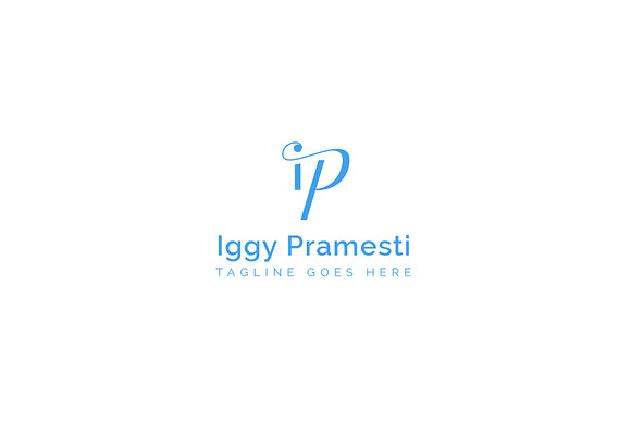 IP Monogram Logo Youth + Bonus in Logo Templates - product preview 5