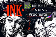 INK.• 63 Procreate brushes