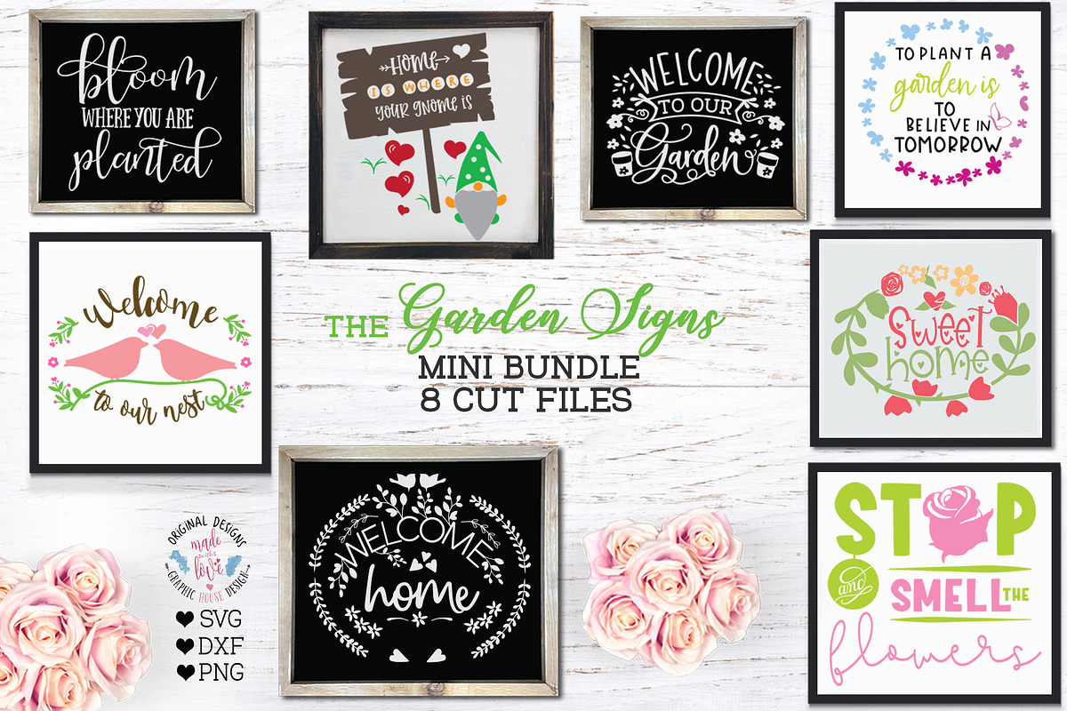 Garden Signs Mini Bundle in Illustrations - product preview 8