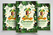 Carnival Brazilian Festival Flyer
