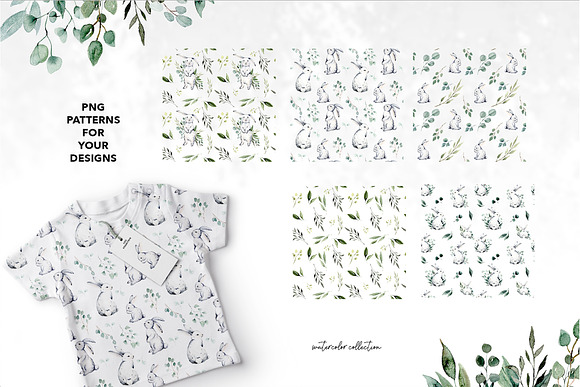 Easter Seamless Patterns in Illustrations - product preview 3