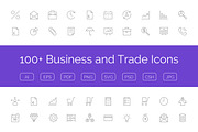 100+ Business and Trade Icons
