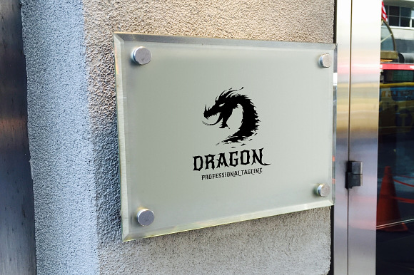 Dragon Logo in Logo Templates - product preview 4