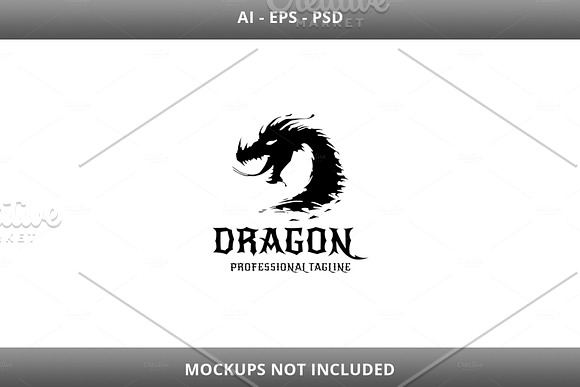 Dragon Logo in Logo Templates - product preview 5