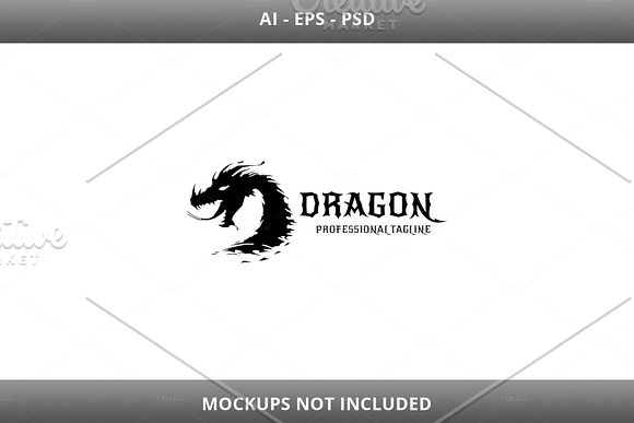Dragon Logo in Logo Templates - product preview 6