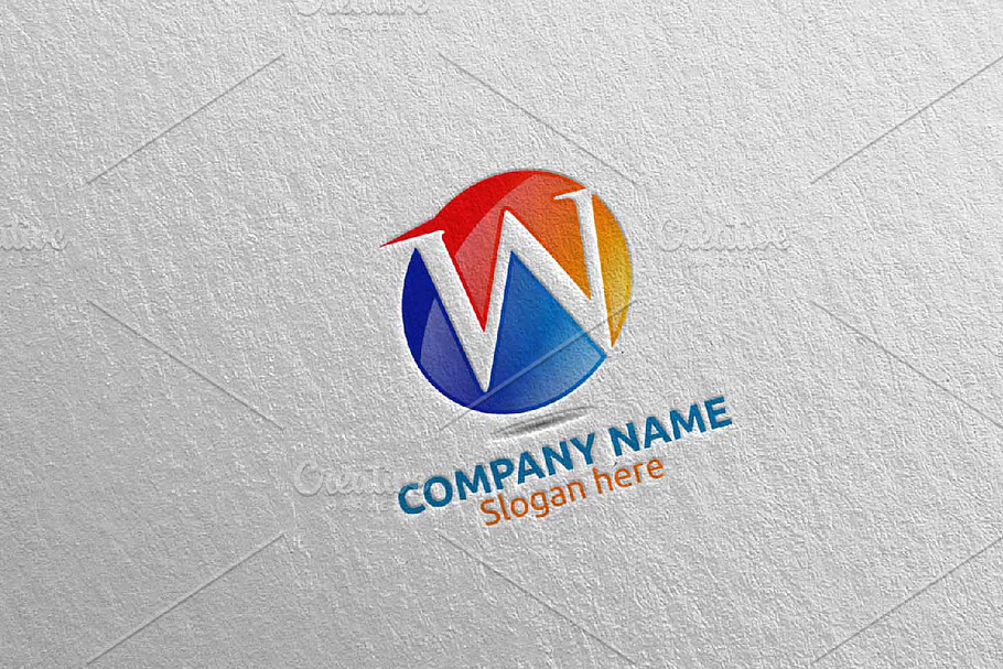 Letter W Logo Design 30 in Logo Templates - product preview 8