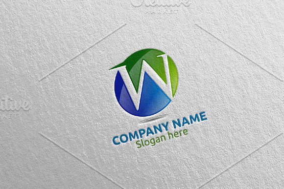 Letter W Logo Design 30 in Logo Templates - product preview 2