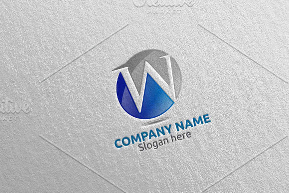Letter W Logo Design 30 in Logo Templates - product preview 4