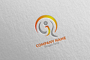 Letter I Logo Design 34