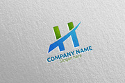 Letter H Logo Design 36