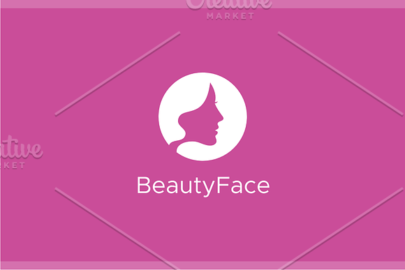 Beauty Face Logo in Logo Templates - product preview 1