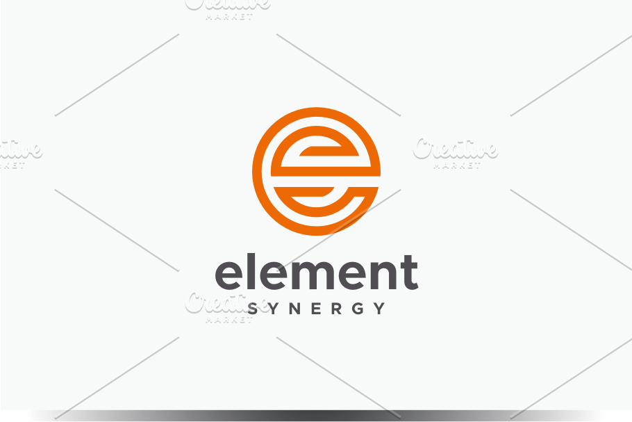 Element - Letter E Logo