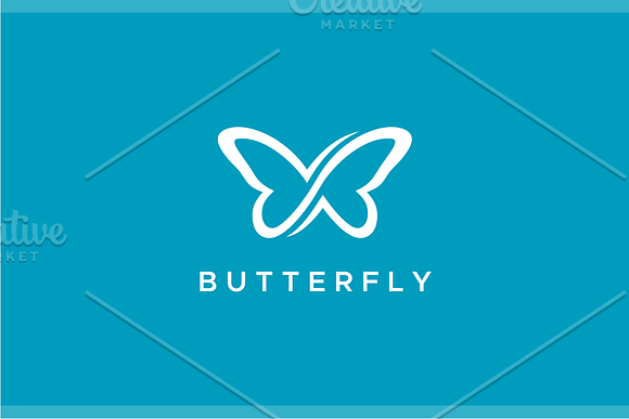 Infinity Butterfly Logo in Logo Templates - product preview 1