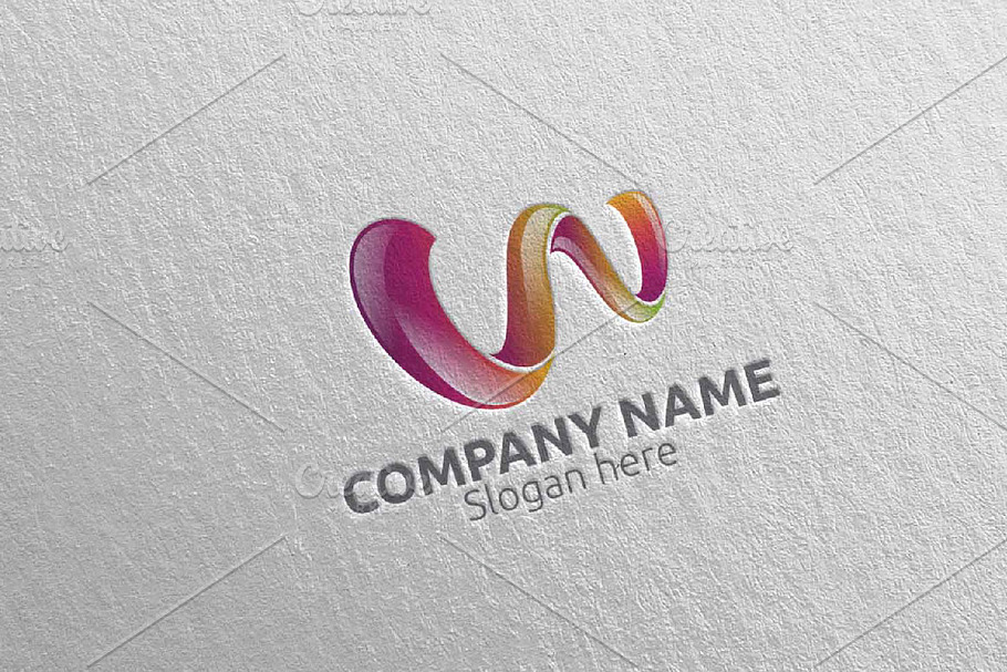 Letter W Logo Design 37 in Logo Templates - product preview 8