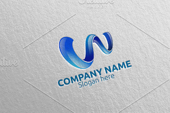 Letter W Logo Design 37 in Logo Templates - product preview 1