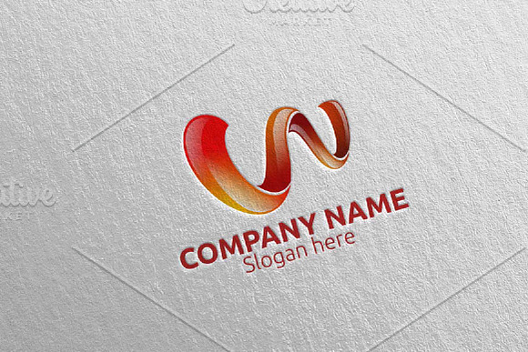 Letter W Logo Design 37 in Logo Templates - product preview 2