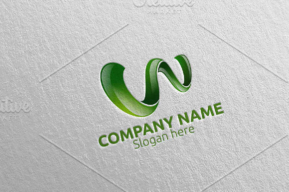 Letter W Logo Design 37 in Logo Templates - product preview 3