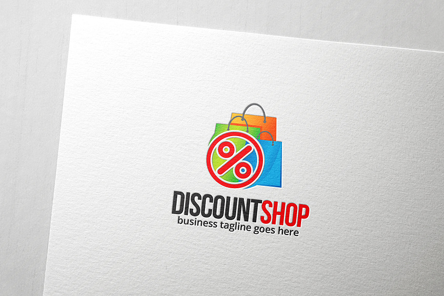 Discount Shop Logo in Logo Templates - product preview 8