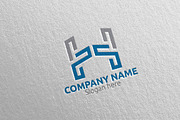 Letter H Logo Design 40