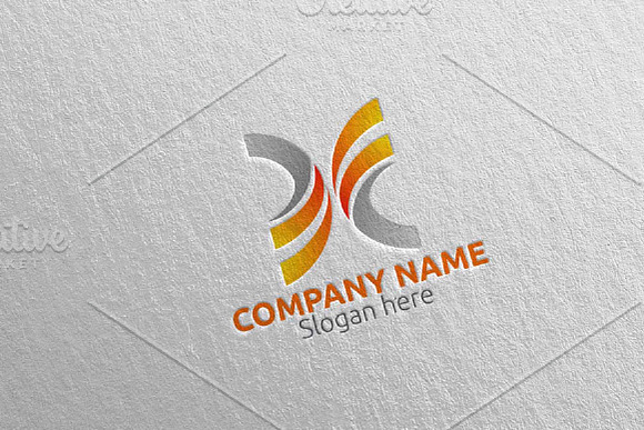 Letter X Logo Design 43 in Logo Templates - product preview 2