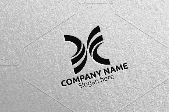 Letter X Logo Design 43 in Logo Templates - product preview 4