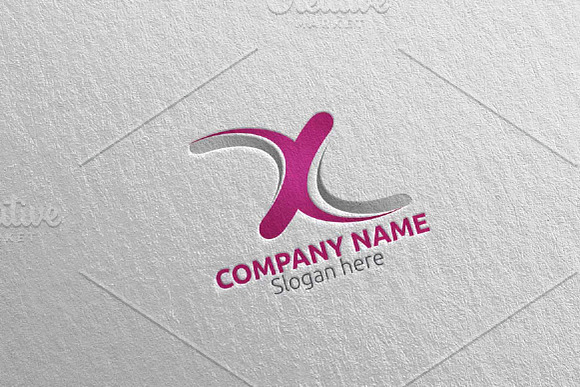 Letter X Logo Design 44 in Logo Templates - product preview 1