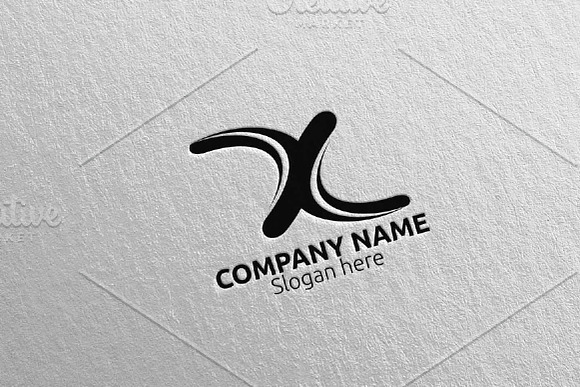 Letter X Logo Design 44 in Logo Templates - product preview 4