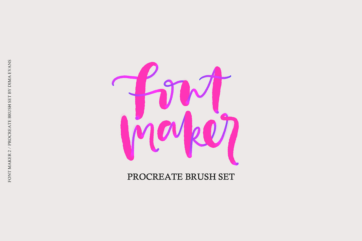 FontMaker Brush Kit in Add-Ons - product preview 8