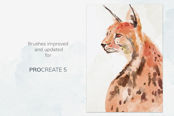 Procreate watercolor brush set in Add-Ons - product preview 7
